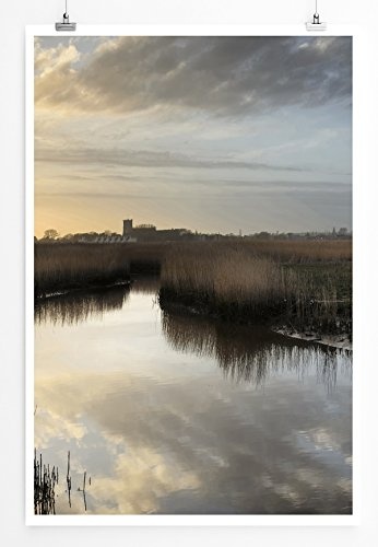 Best for home Artprints - Art - Idyllische Landschaft in Dorset- Fotodruck in gestochen scharfer Qualität