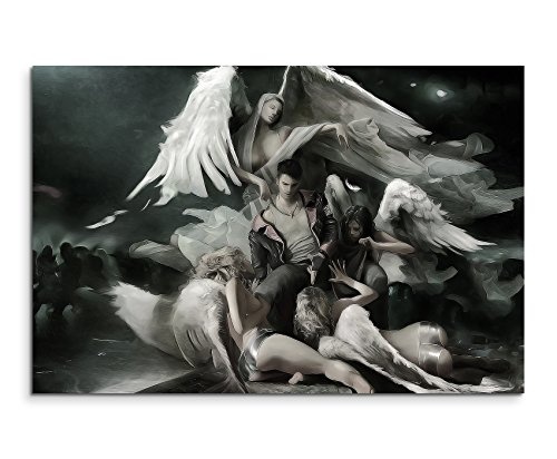 Devil May Cry 4 Wandbild 120x80cm XXL Bilder und Kunstdrucke auf Leinwand