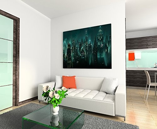 Bioshock Rapture Wandbild 120x80cm XXL Bilder und Kunstdrucke auf Leinwand