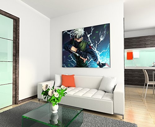 Kakashi Naruto Wandbild 120x80cm XXL Bilder und...