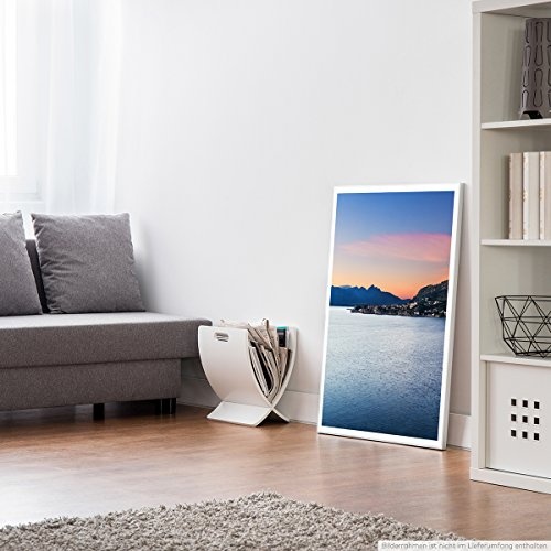 Best for home Artprints - Art - Die Farben des Sonnenuntergangs Sizilien Italien- Fotodruck in gestochen scharfer Qualität