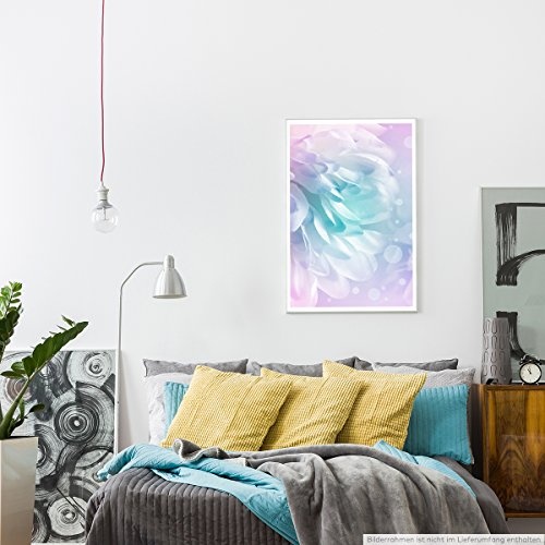 Best for home Artprints - Wandbild - Pastell Chrysanthemen - Fotodruck in gestochen scharfer Qualität