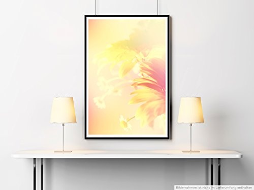 Best for home Artprints - Kunstbild - Frühlingsblumen im Sonnenlicht- Fotodruck in gestochen scharfer Qualität