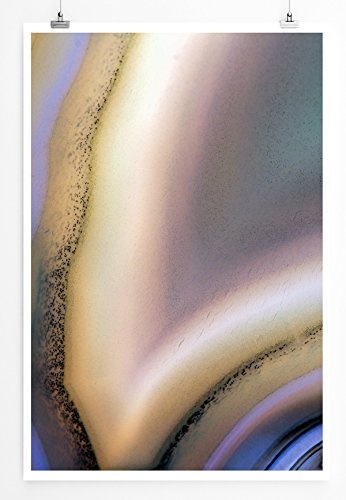 Best for home Artprints - Kunstbild - Aufgeschnittenes Mineralgestein- Fotodruck in gestochen scharfer Qualität
