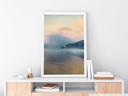 Best for home Artprints - Art - Nebel über See bei...