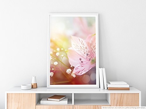 Best for home Artprints - Kunstbild - Gesprenkelte Orchidee- Fotodruck in gestochen scharfer Qualität
