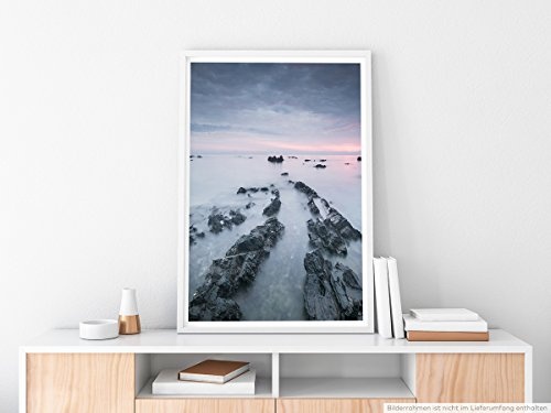 Best for home Artprints - Art - Felsen am Pandak Strand Indonesien- Fotodruck in gestochen scharfer Qualität