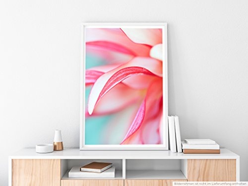 Best for home Artprints - Kunstbild - Beschnittene pink...