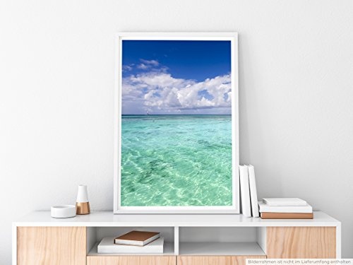 Best for home Artprints - Art - Türkises Wasser in den Tropen- Fotodruck in gestochen scharfer Qualität