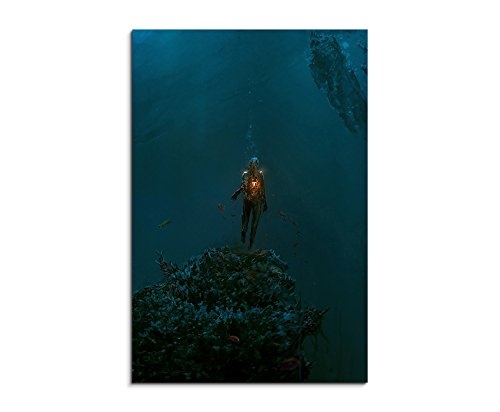 Under Water Fantasy 90x60cm Bild als schoener Kunstdruck...