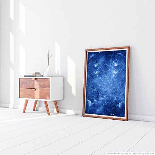 Best for home Artprints - Fotocollage - Tiefstes Weltall mit Sternen und Galaxien- Fotodruck in gestochen scharfer Qualität