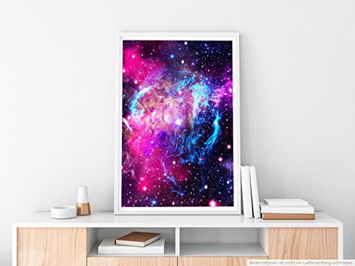 Best for home Artprints - Abstrakte Space Fotocollage-...