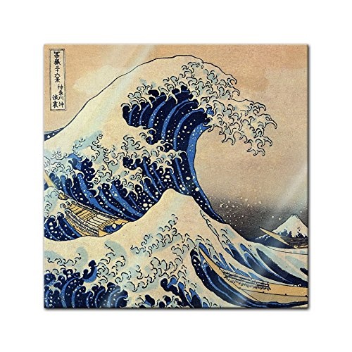 Glasbild Katsushika Hokusai - Alte Meister - Die...