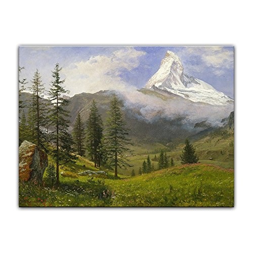 Wandbild Albert Bierstadt Matterhorn 2-80x60cm quer -...