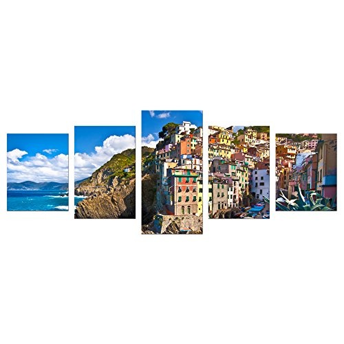 Wandbild - Riomaggiore - Cinque Terre I - Bild auf...