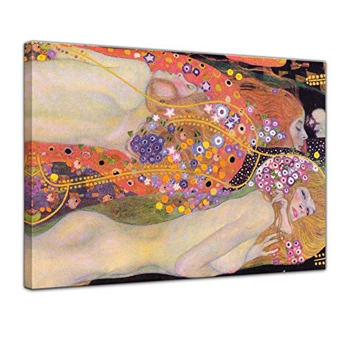 Wandbild Gustav Klimt Wasserschlangen II (1906-07) -...