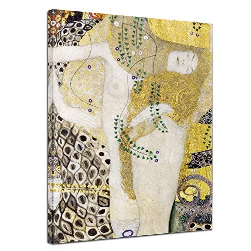 Wandbild Gustav Klimt Wasserschlangen I (1904-07) -...