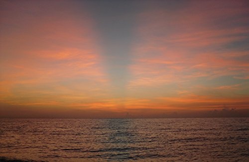 Bilderdepot24 Vlies Fototapete - Sonnenuntergang am Meer...