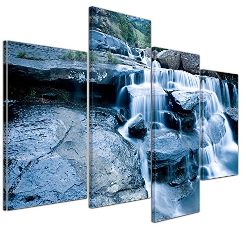 Wandbild - Drakensberg Wasserfall - Bild auf Leinwand -...