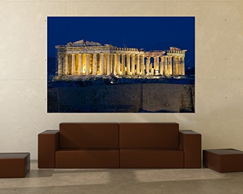 Bilderdepot24 Vlies Fototapete - Akropolis - 230x150 cm - mit Kleister - Poster - Foto auf Tapete - Wandbild - Wandtapete - Vliestapete