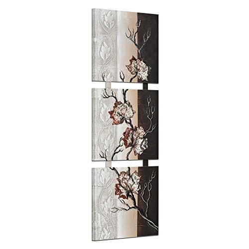 Bilderdepot24 Wandbild - Ahorn - handgemaltes Wandbild 3D Struktur 22x70cm 1 teilig TR4