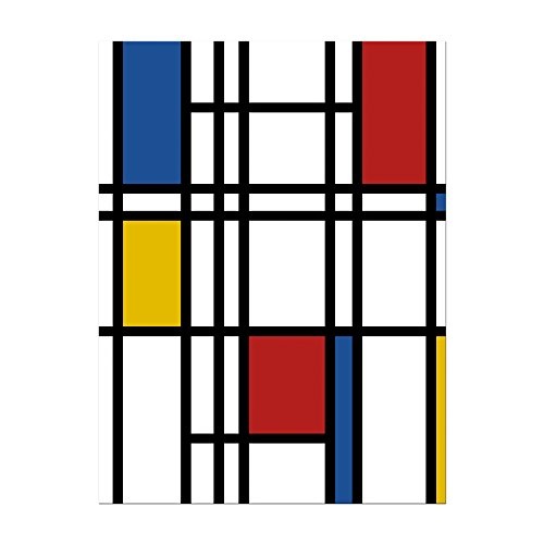 Bilderdepot24 Wandbild - Mondrian Retro - Bild auf...