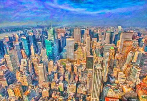 CANVAS IT UP New York City Times Square von Übermäßiger Fahrzeuge Modern Leinwand Online - Stadt Himmel-Druck der Dekoration von Haus Dekoration der Zimmer Europäisch 6-20" X 24" (50CM X 60CM)