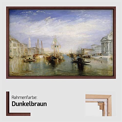 Canvas Leinwandbild Wandbild Kunstdruck, W.M. Turner -...