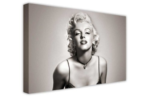 CANVAS IT UP Iconic Marilyn Monroe schwarz und weiß...