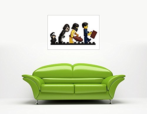 Evolution of Lego Canvas Art Wand Bilder Raum Dekoration...