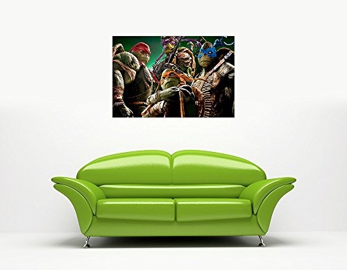CANVAS IT UP Teenage Mutant Ninja Turtles Kinder Canvas Prints Wand Kunst Bilder Superhelden Poster Bilder Europäisch 09- A0-40" X 30" (101CM X 76CM)