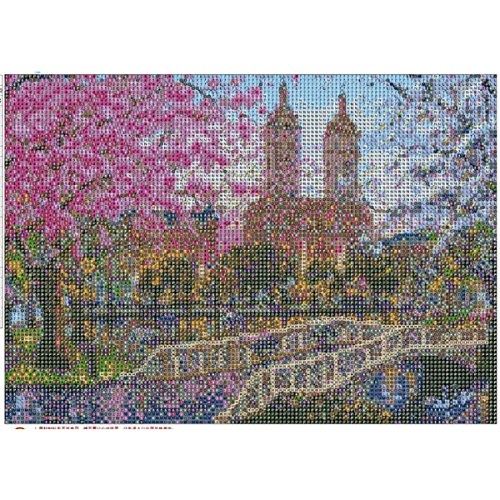 DIY 5D Diamond Painting by Number Kits, Full Drill...