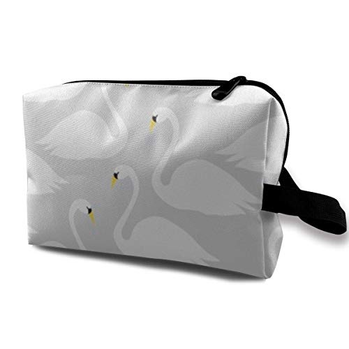 Mit Wristlet-Kosmetiktaschen White Swan Travel Tragbare...