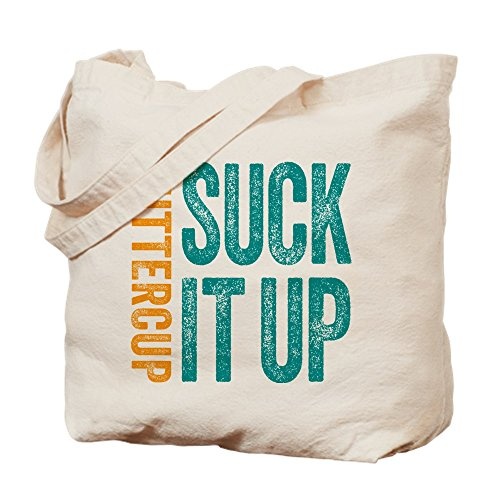 CafePresseinzigartige Design Suck Buttercup It Up-Standard Tote Bag