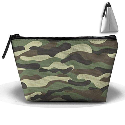 Unisex Camouflage Portable Cosmetic Bag Make Up Organizer...
