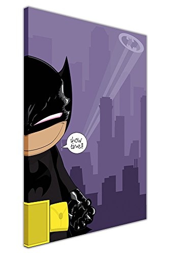 CANVAS IT UP Lindo BEBÉ LIENZO VERARBEITET Batman QUADROS Pop Art Deco in der Habitation FÜR DIE Kinder Modern 06- A0-40" X 30" (101CM X 76CM)