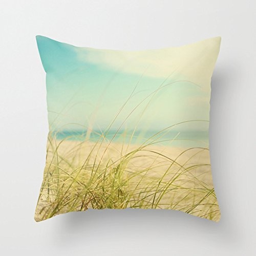 Juzijiang Coastal Designs Pillow Protector Canvas Throw...