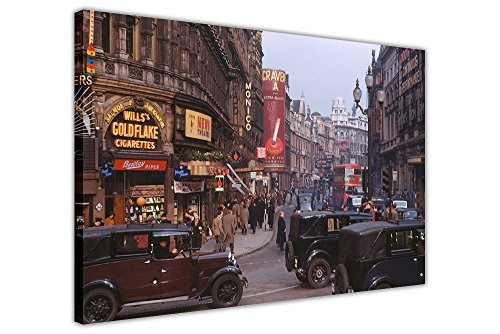 CANVAS IT UP Vintage 1950er London Fotos Leinwand Bilder...