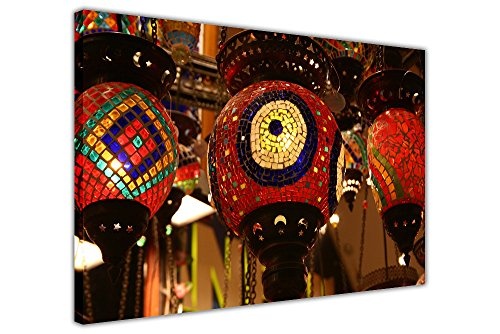 CANVAS IT UP Mosaik-Lampe, Grand Bazaar Istanbul Türkei Kunstdruck auf Leinwand, Wandbild, 38 mm, canvas, 05- A0+ 46" X 34" (116cm X 86cm)