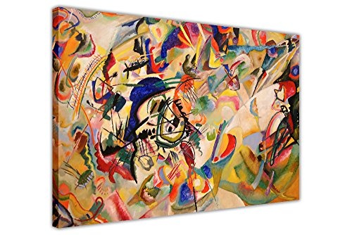 CANVAS IT UP Wassily Kandinsky Zusammensetzung VII auf Leinwand, Bilder Raum Dekoration Prints