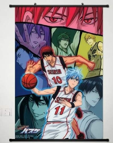 Laohujia Kuroko No Basket Wall Scroll Poster Fabric Painting for Anime Key Roles 107 L