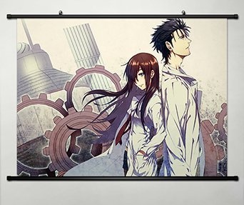 Laohujia Steins Gate Wall Scroll Poster Fabric Painting...