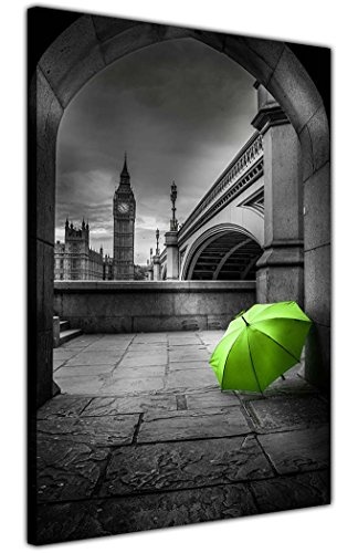 CANVAS IT UP Schwarz-Weiß-Big-Ben-mit-City Prints...