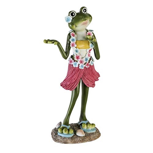 C.a.s.a.b.l.a.n.c.a 1 x Frosch Maui grün Höhe 20 cm, Wunschmodell:Links