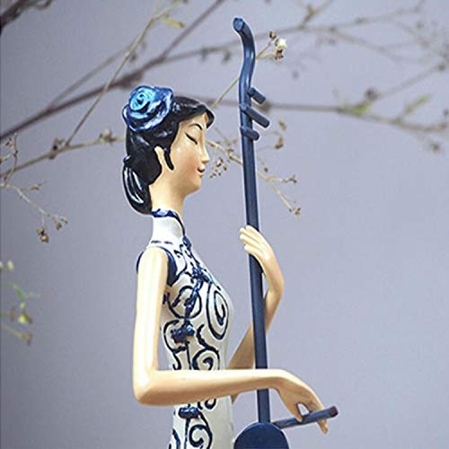 Sculptures Dekoration Handwerk Chinesische Dame Wind...