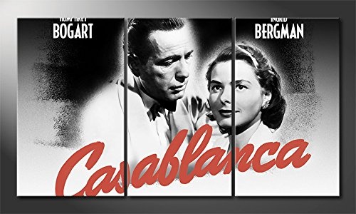 WandbilderXXL ® Leinwandbild Casablanca 180x100cm - in 6 verschiedenen Größen. Gedruckt auf Leinwand und fertig gespannt auf Keilrahmen. Leinwandbilder zu Top Preisen.