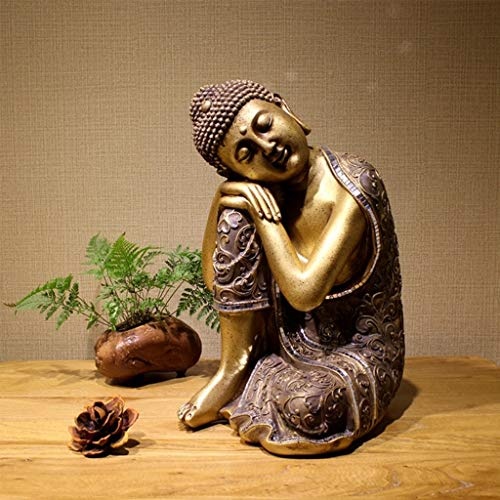 New Chinese-Style Retro Buddha Statue Buddha Wohnzimmer...