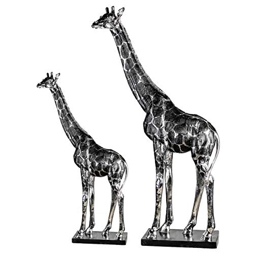 Casablanca Giraffe Giant Poly,schwarz/silberH.120cm