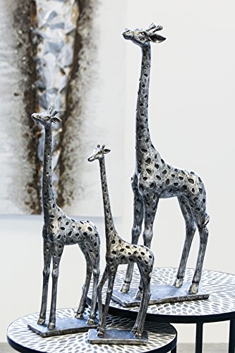 Casablanca Figur Giraffe ant.silber Poly 2er Set B 14 x H...