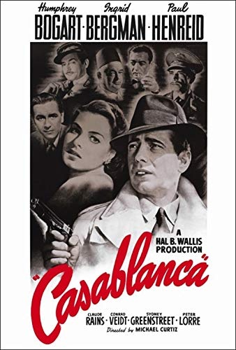 Casablanca (1942) | US Import Filmplakat, Poster [68 x 98 cm]